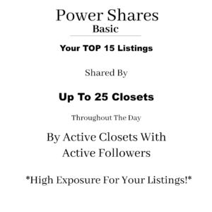 poshmark closet shares